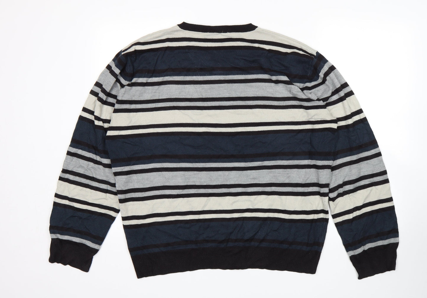 Brooker Womens Multicoloured Striped  Pullover Jumper Size XL