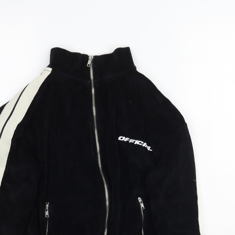 Boohoo Womens Black   Jacket  Size S
