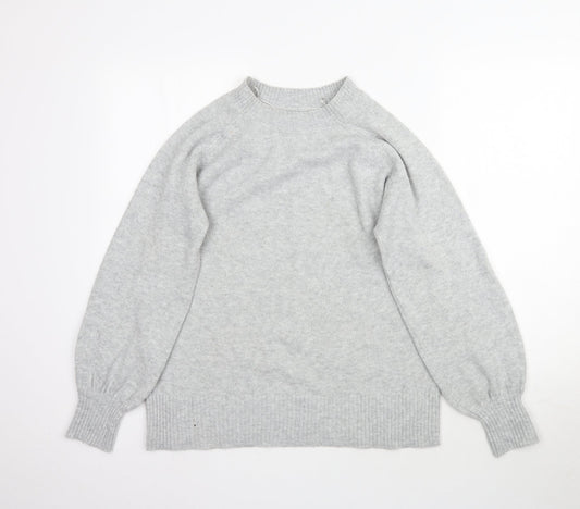 Matalan Womens Grey  Knit Pullover Jumper Size M