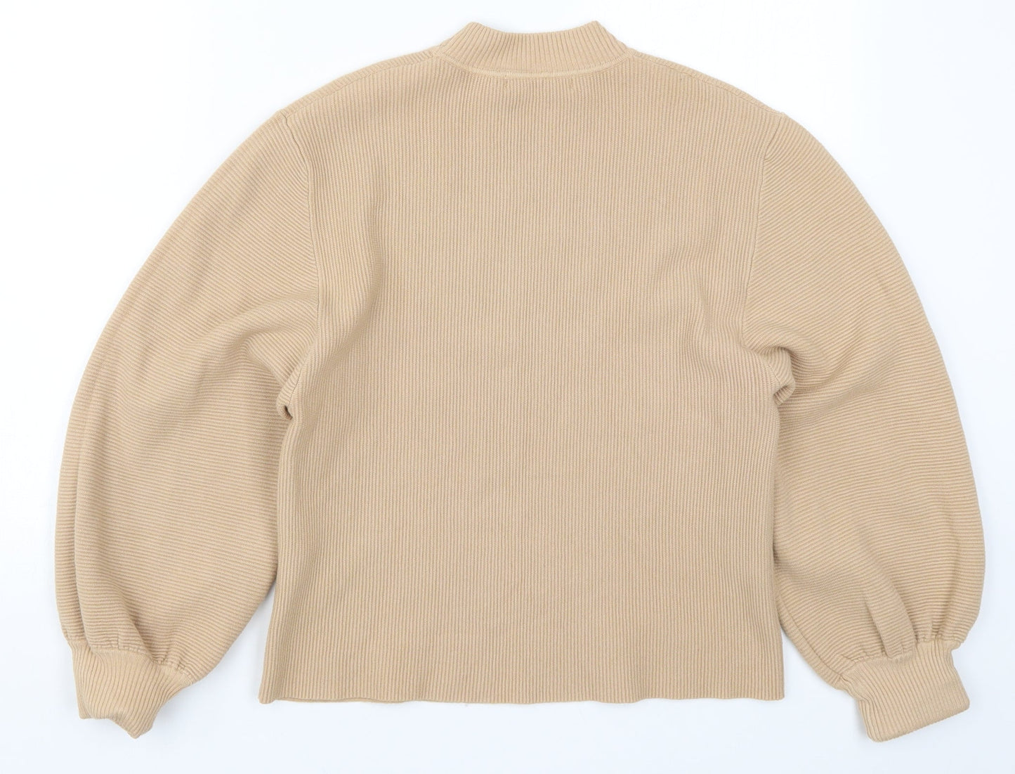 Sweewe Womens Beige  Knit Pullover Jumper Size S