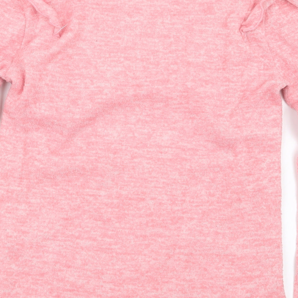 Matalan Girls Pink   Pullover Jumper Size 9 Years