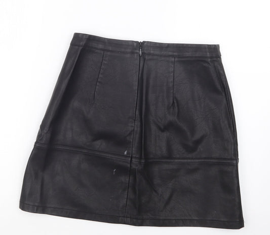 New Look Womens Black   Straight & Pencil Skirt Size 10