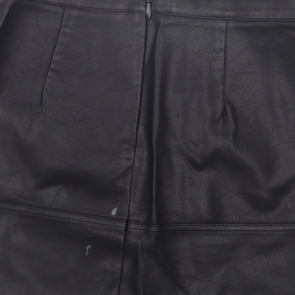 New Look Womens Black   Straight & Pencil Skirt Size 10