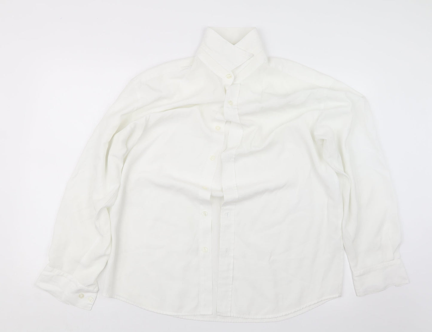 Outfit Mens White    Button-Up Size L