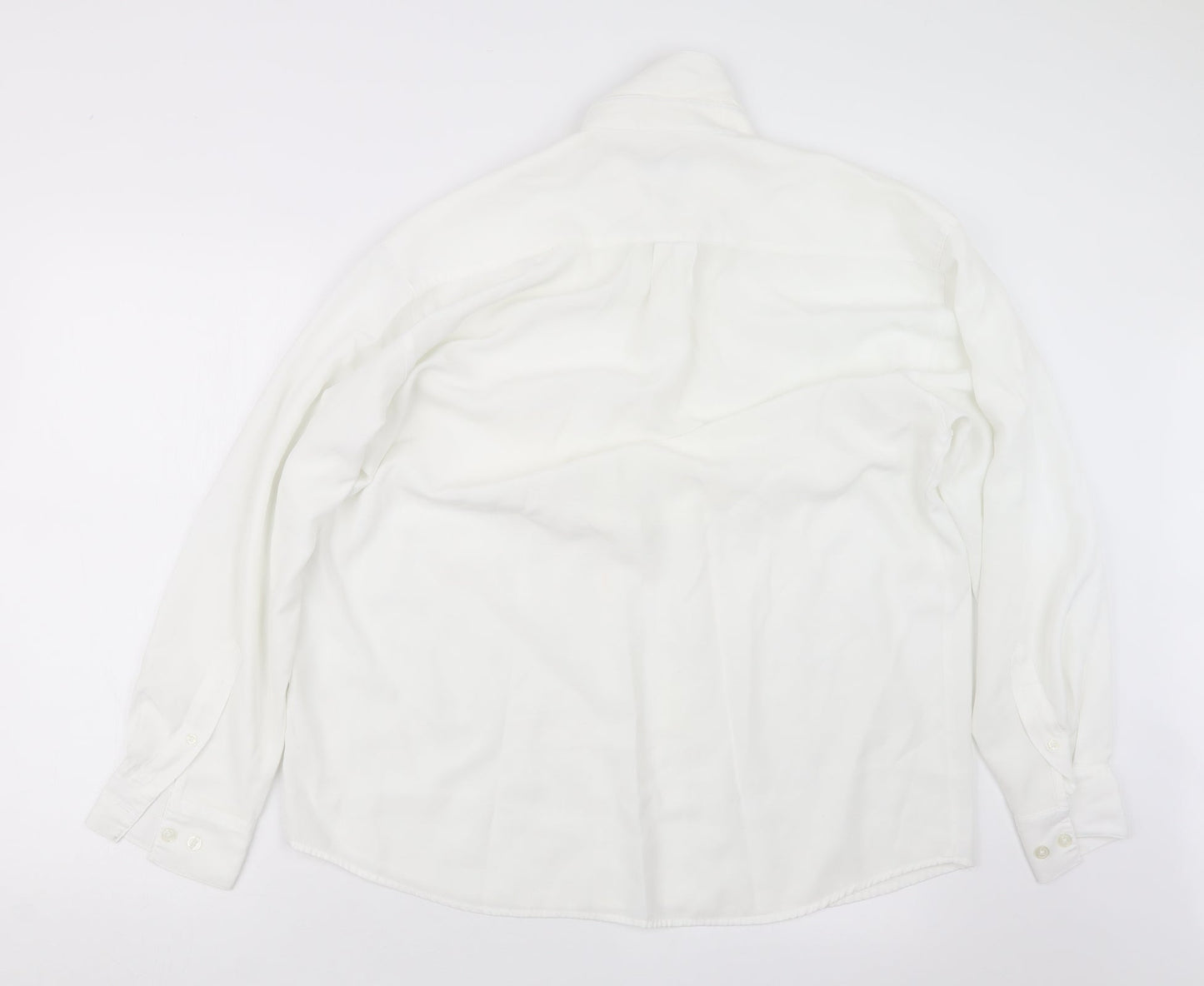 Outfit Mens White    Button-Up Size L