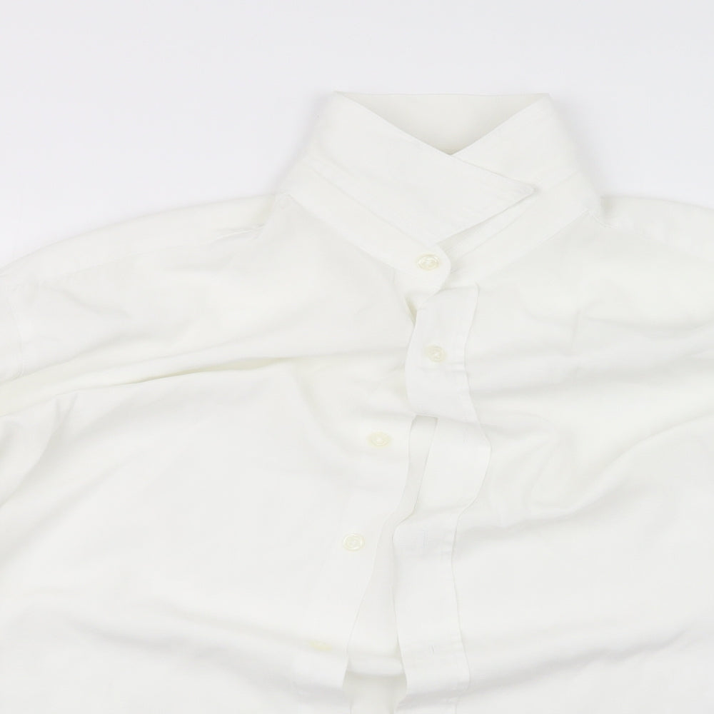Outfit Mens White    Button-Up Size L