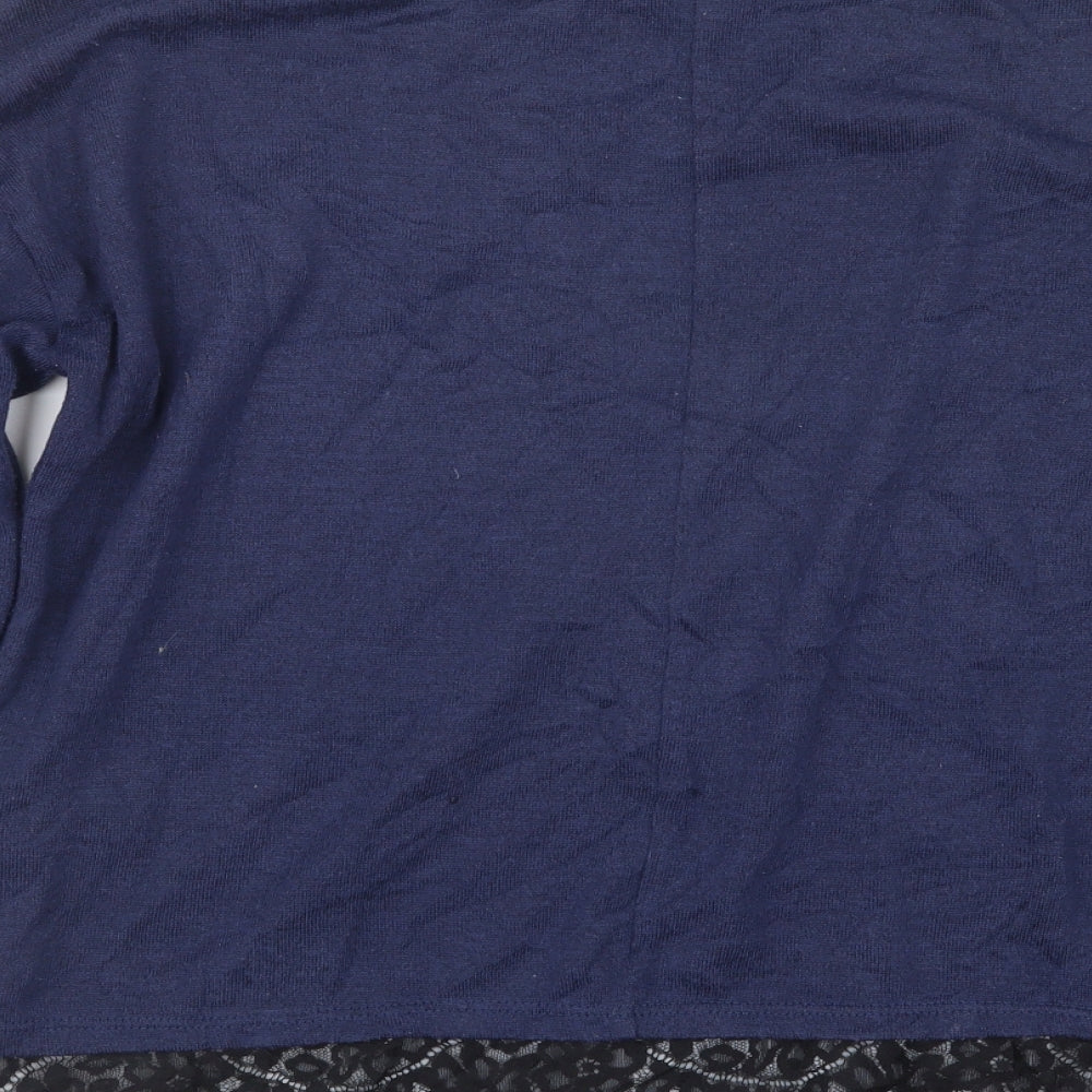 Dorothy Perkins Womens Blue   Pullover Jumper Size 8