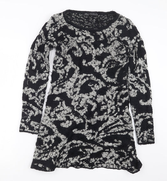 Mela Loves London Womens Black   Pullover Jumper Size L