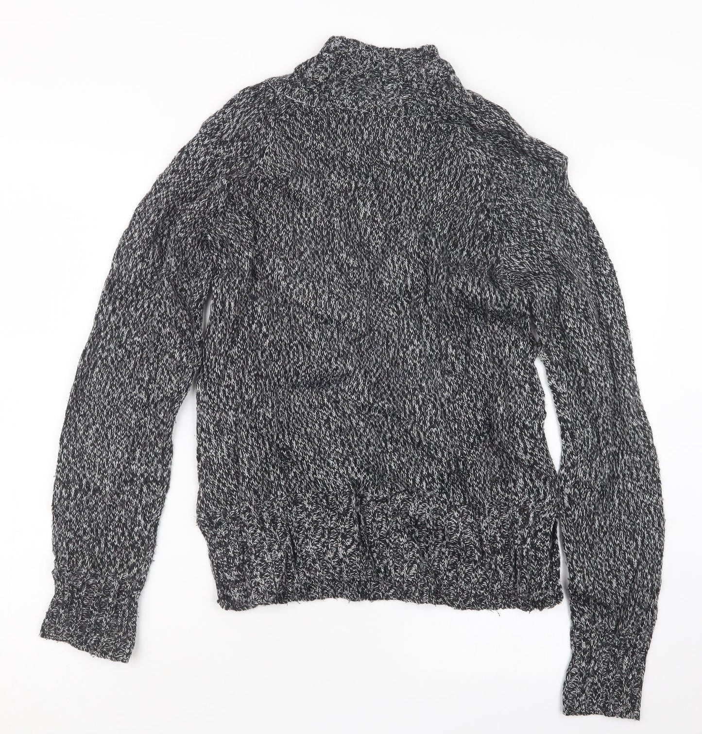 NEXT Womens Black  Knit Pullover Jumper Size XS