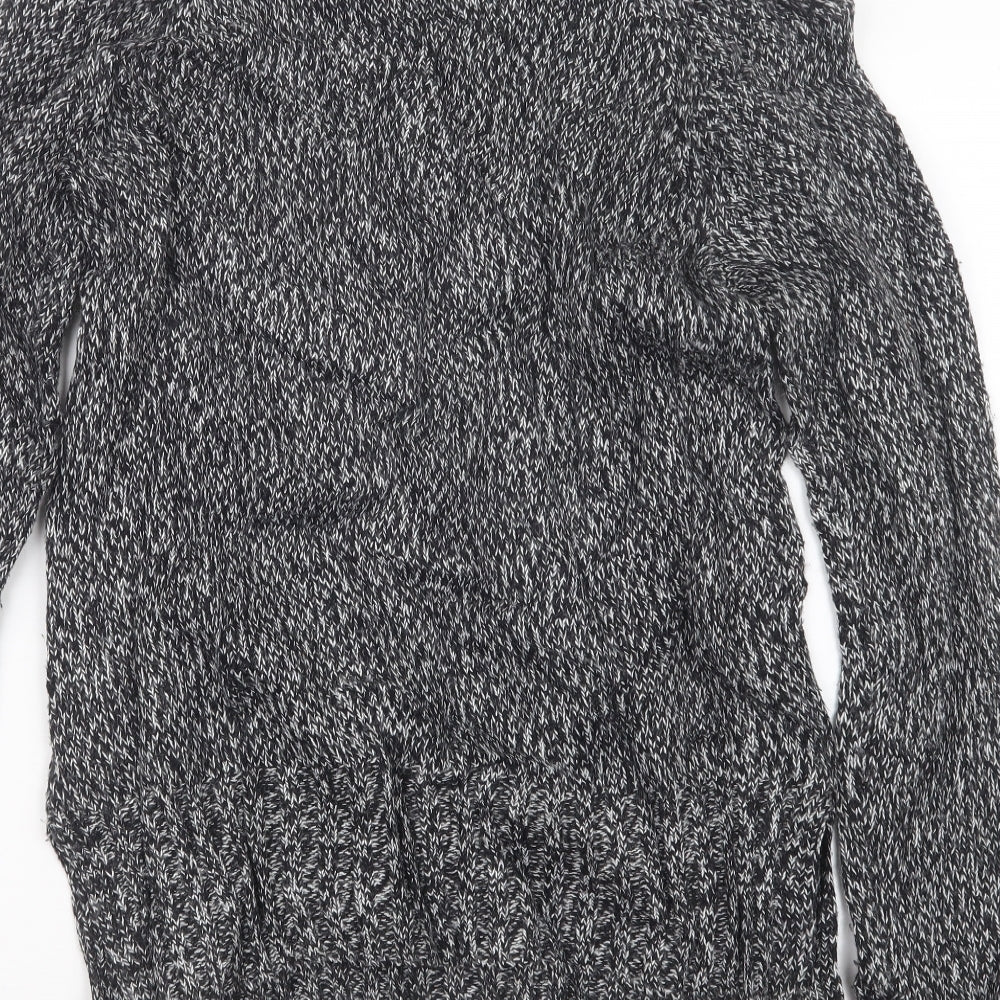 NEXT Womens Black  Knit Pullover Jumper Size XS