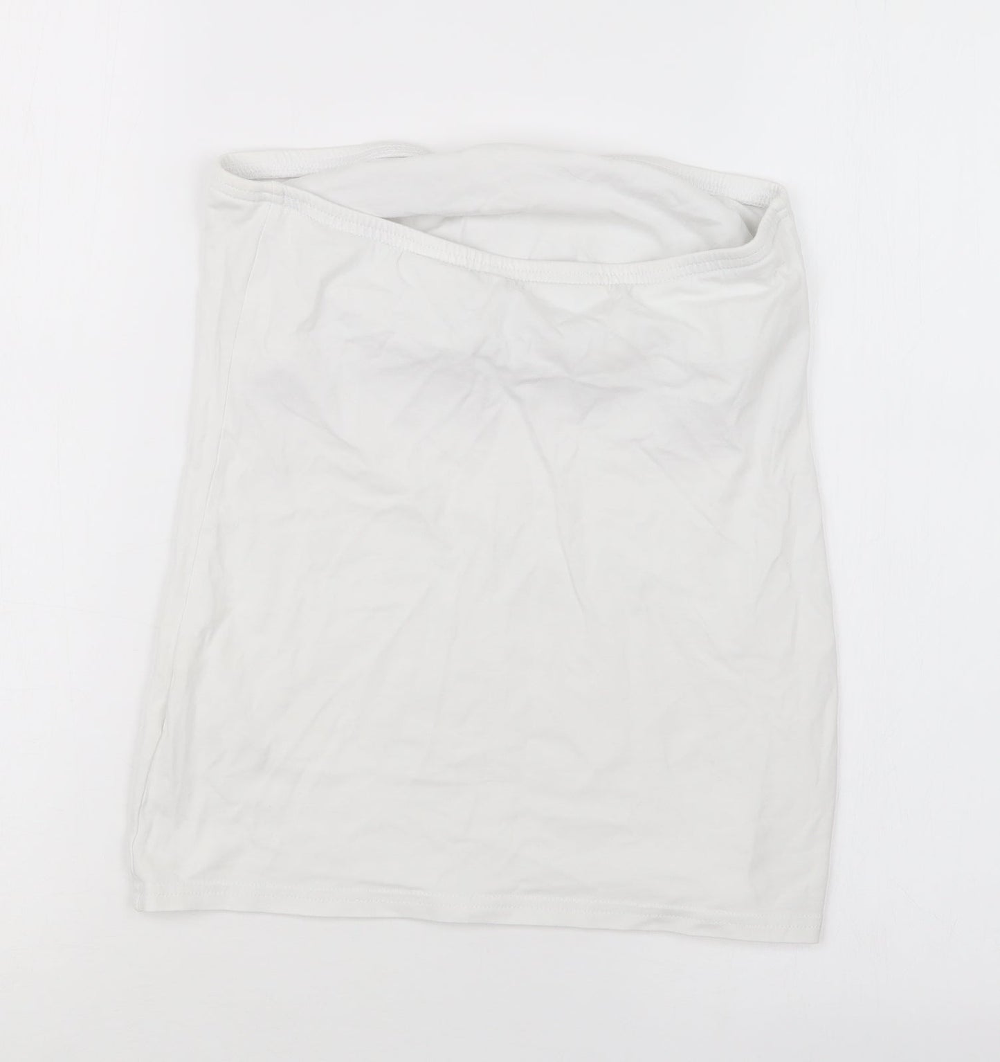 New Look Womens White   Basic T-Shirt Size M