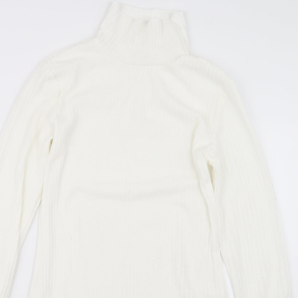 Preworn Womens White   Pullover Jumper Size M  - Long