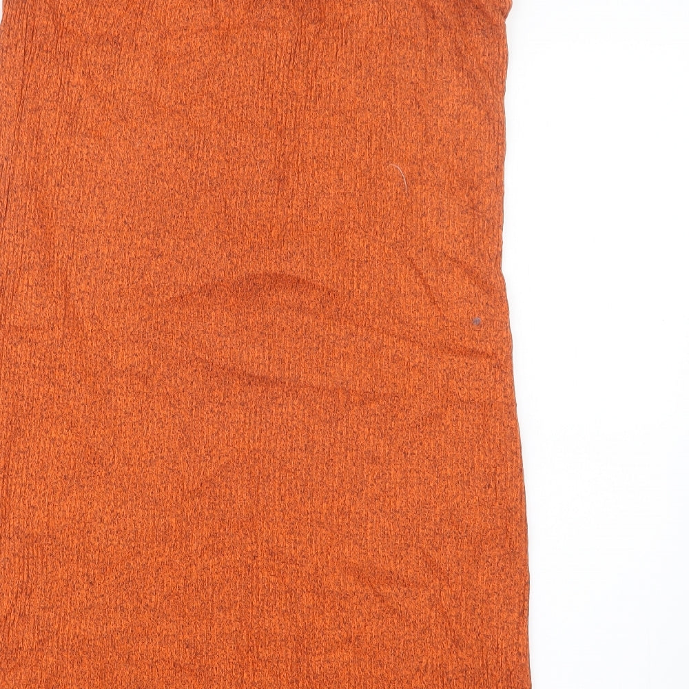 Topshop Womens Orange   Mini  Size 14