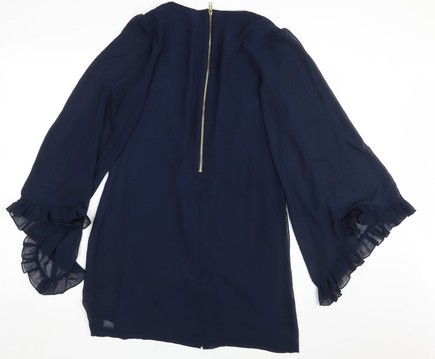 Miss Selfridge Womens Blue   A-Line  Size 10