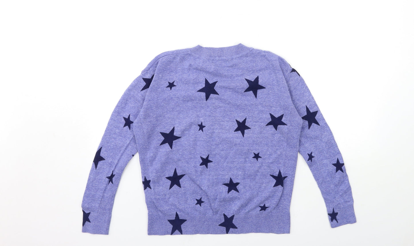 Marks and Spencer Womens Blue  Knit Pullover Jumper Size XS