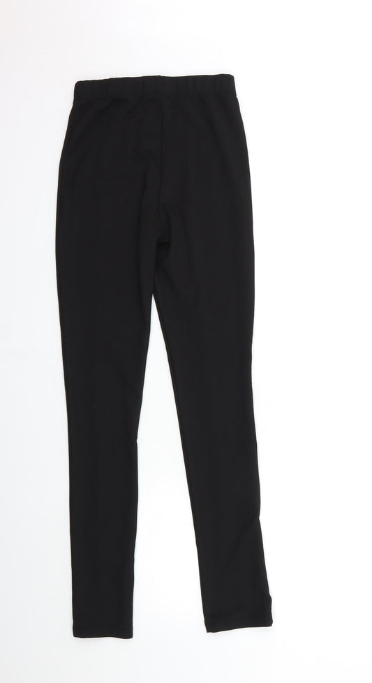 H&M Womens Black   Trousers  Size S L29 in