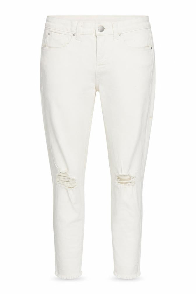 New Look Womens White   Skinny Jeans Size 8 L25 in