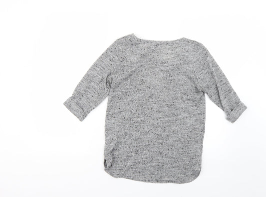 New Look Womens Grey   Pullover Jumper Size 8