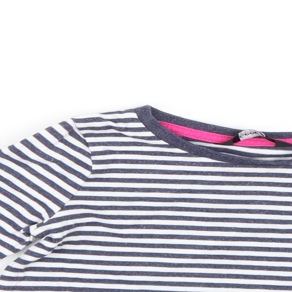 George Baby Multicoloured Striped  Basic T-Shirt Size 12-18 Months