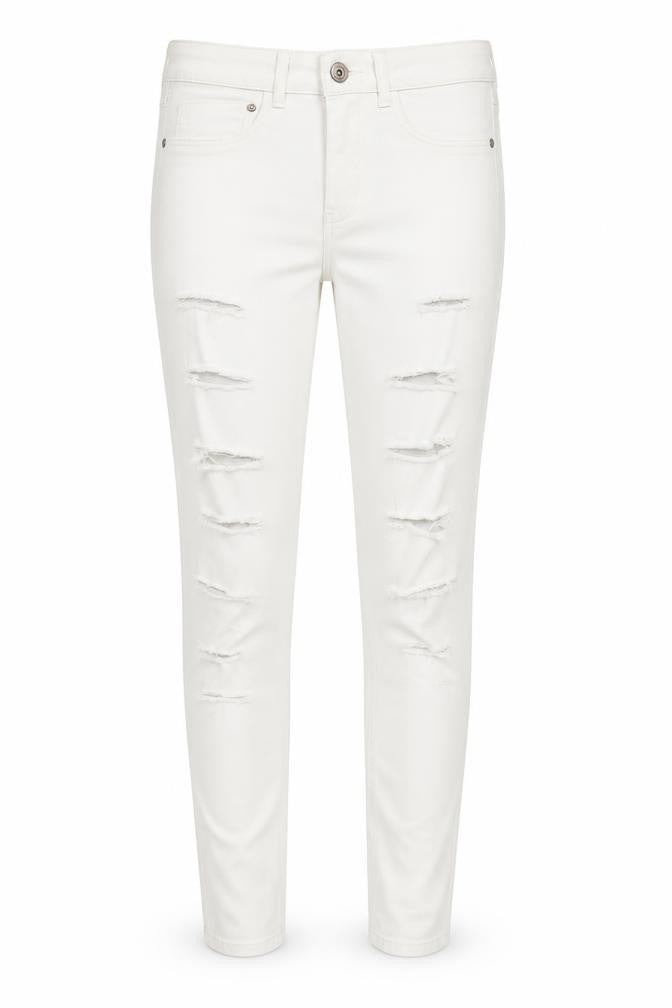 new lok Womens White   Skinny Jeans Size 10 L28 in