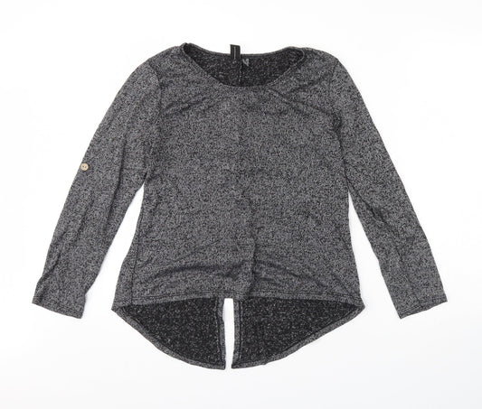 Izabel Womens Black   Pullover Jumper Size 10