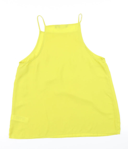New Look Womens Yellow   Camisole Blouse Size 14