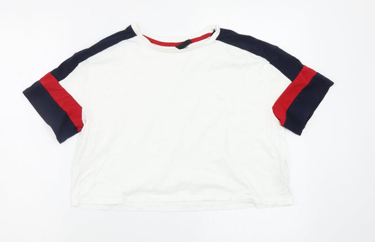 Divided by H&M Womens Multicoloured   Basic T-Shirt Size M