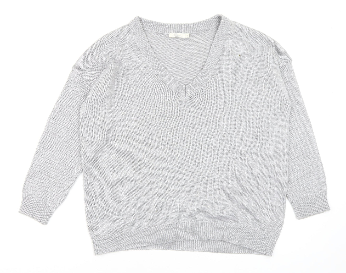 Onfire Womens Grey   Pullover Jumper Size 16