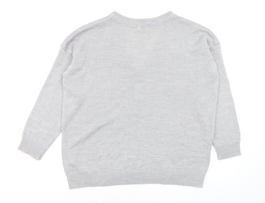 Onfire Womens Grey   Pullover Jumper Size 16