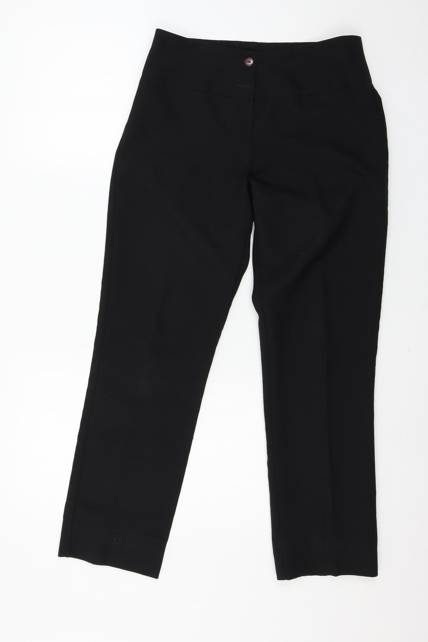 Gear Womens Black   Trousers  Size 8 L27 in