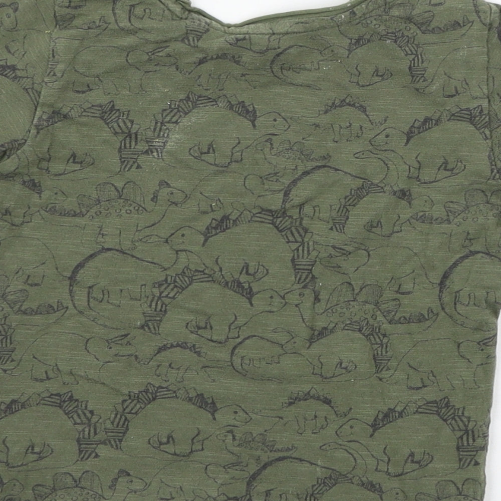 NEXT Baby Green  Jersey Basic T-Shirt Size 9-12 Months  - Dinosaur