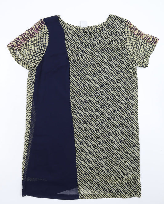 VERO MODA Womens Multicoloured Geometric  Mini  Size L