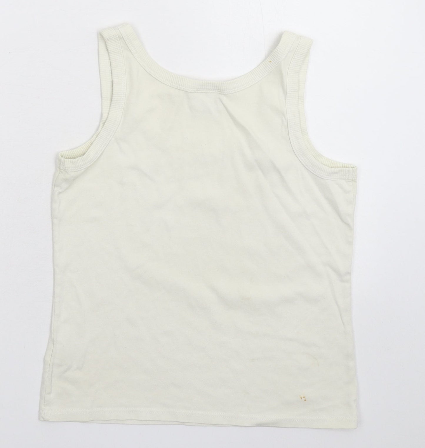 NEXT Womens White   Basic Tank Size 14