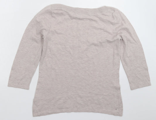 NEXT Womens Grey  Knit Pullover Jumper Size 10