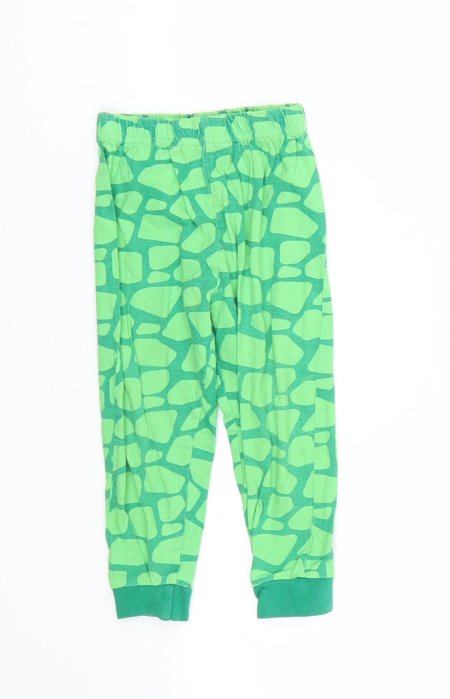 Pep&co Baby Green Geometric  Cami Pyjama Pants Size 18-24 Months
