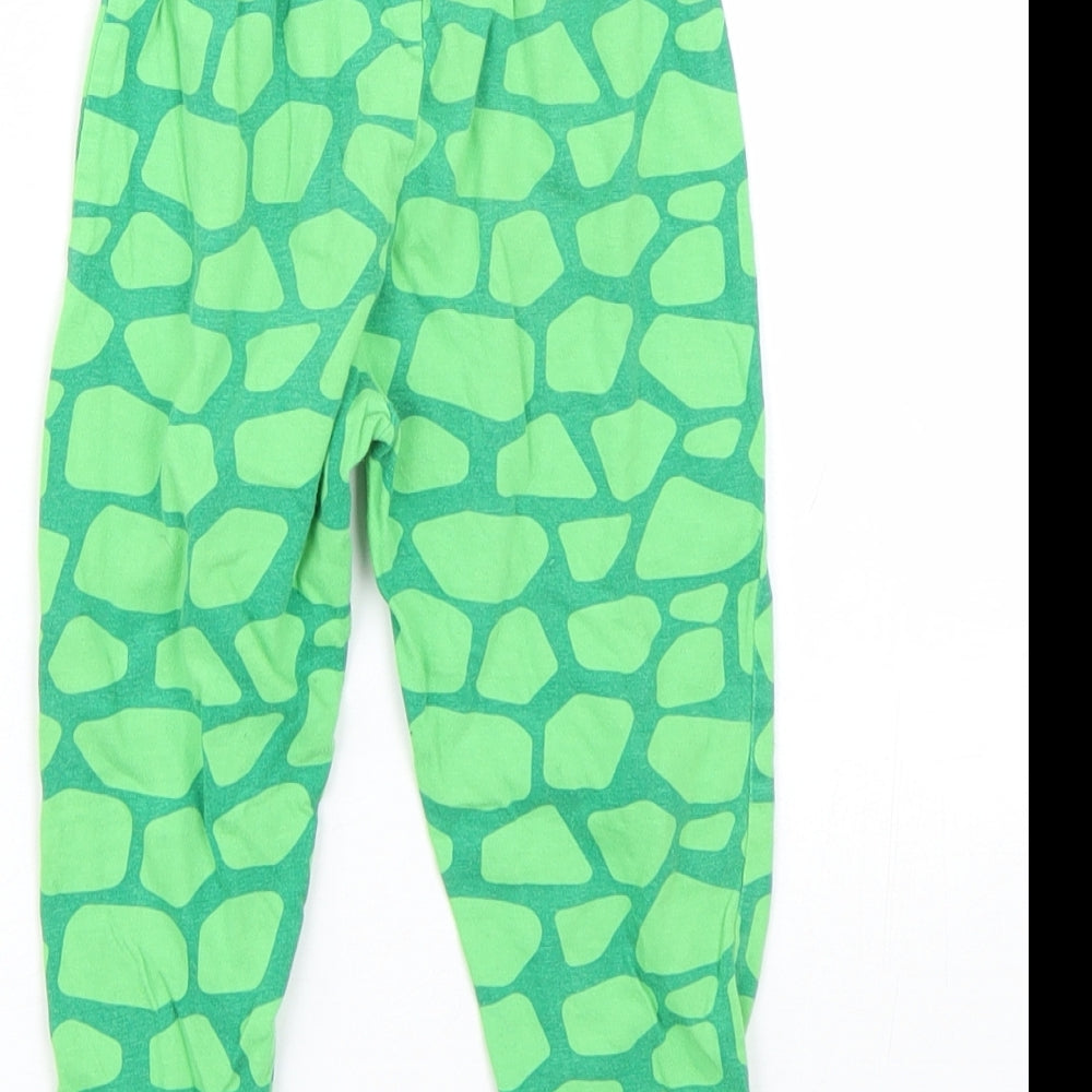 Pep&co Baby Green Geometric  Cami Pyjama Pants Size 18-24 Months