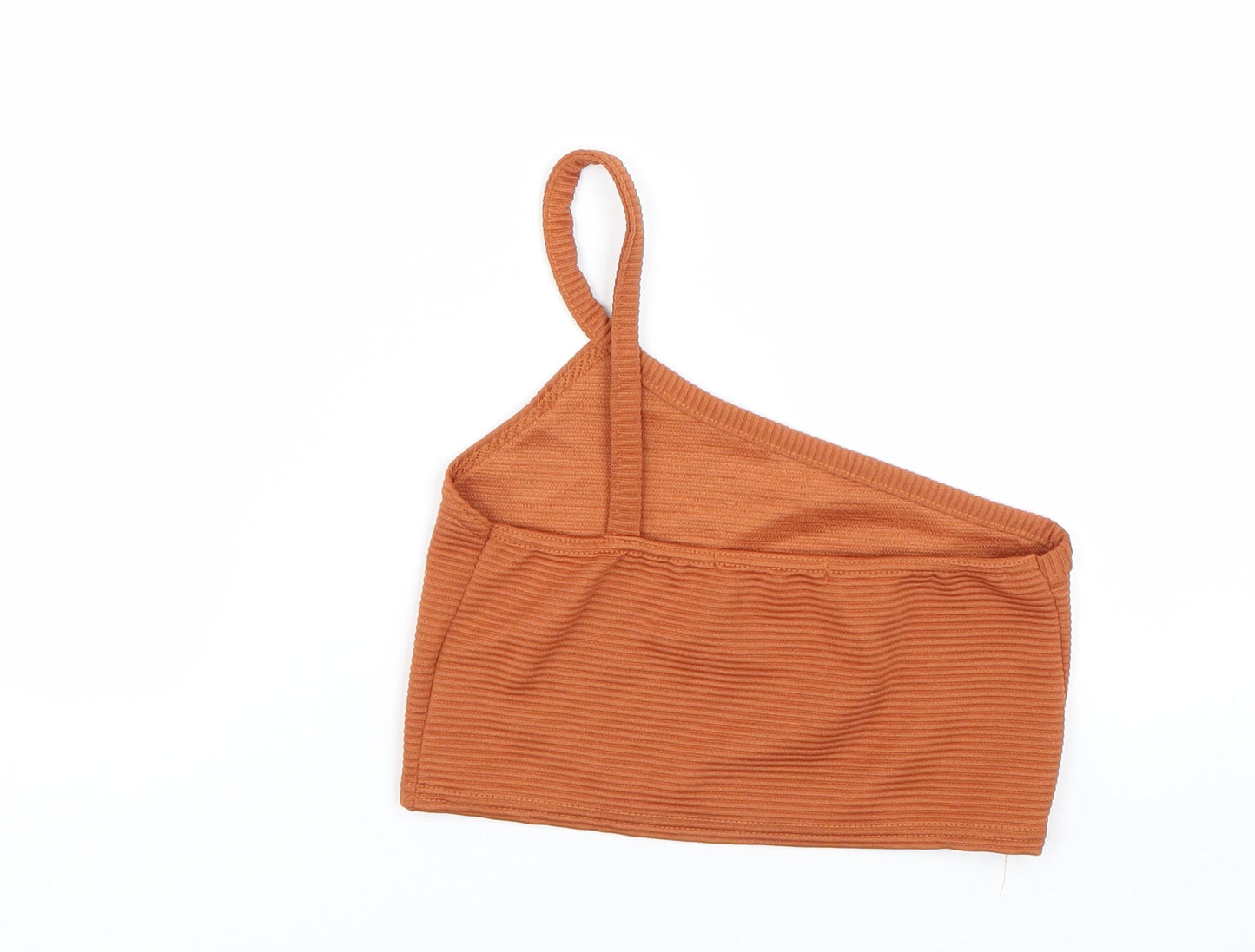 Femme Luxe Womens Brown   Cropped Tank Size 10