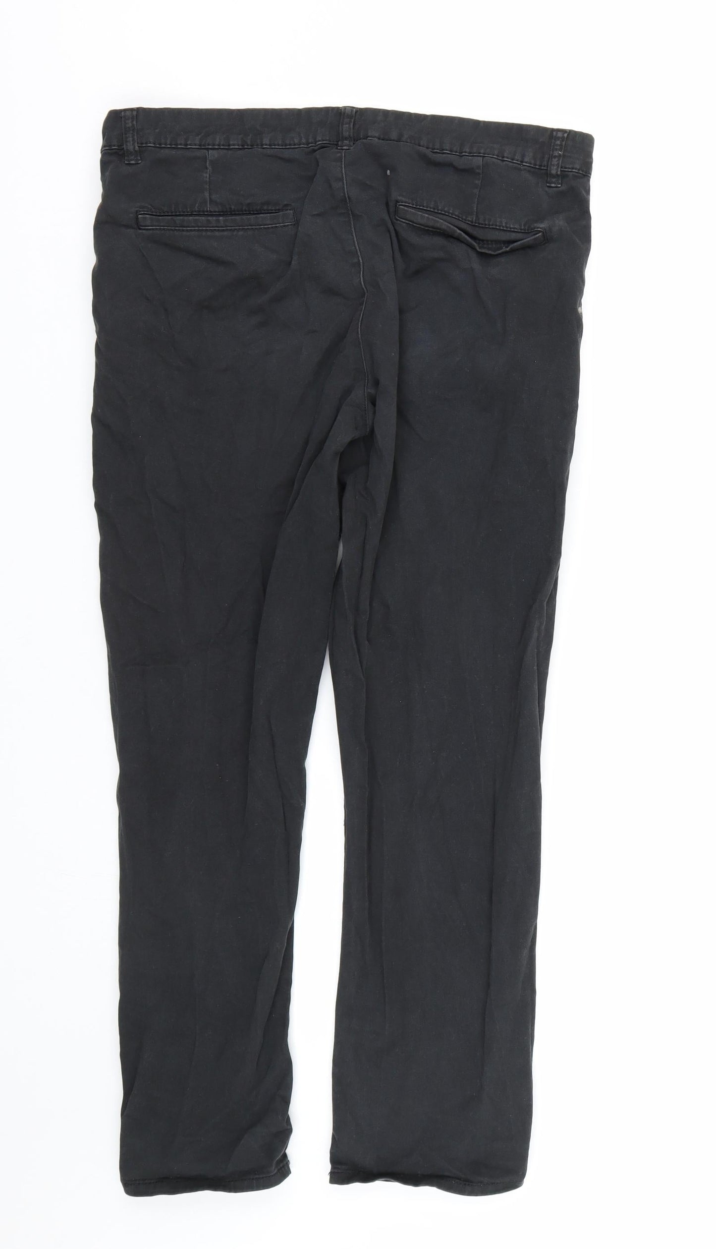 Red Herring Womens Black   Trousers  Size 34 L26 in