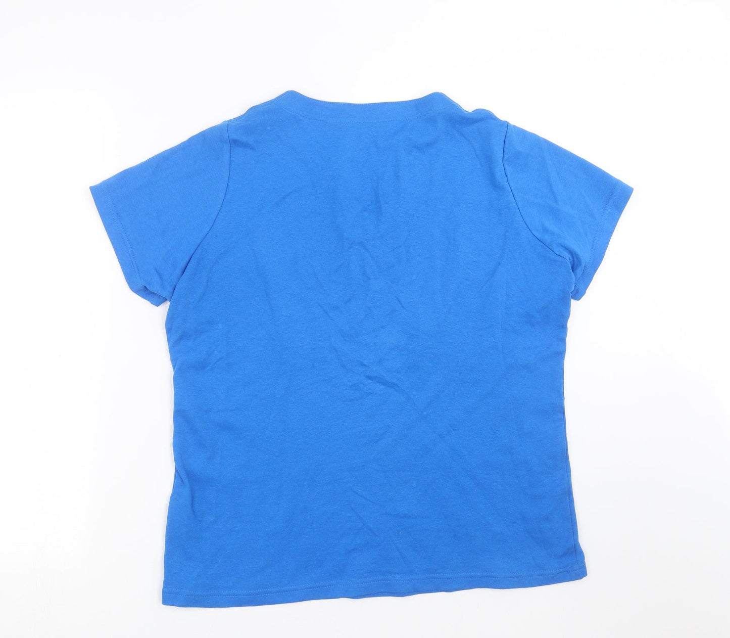ISLE Essentials Womens Blue   Basic T-Shirt Size M
