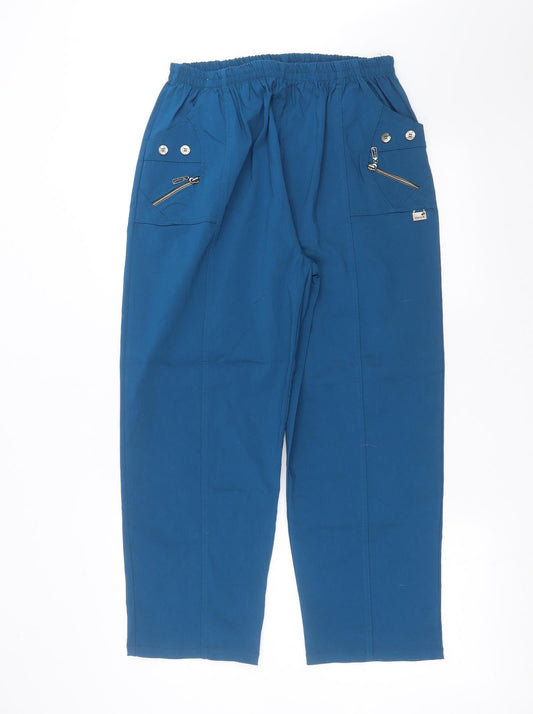 Preworn Womens Blue   Trousers  Size 30 in L25 in