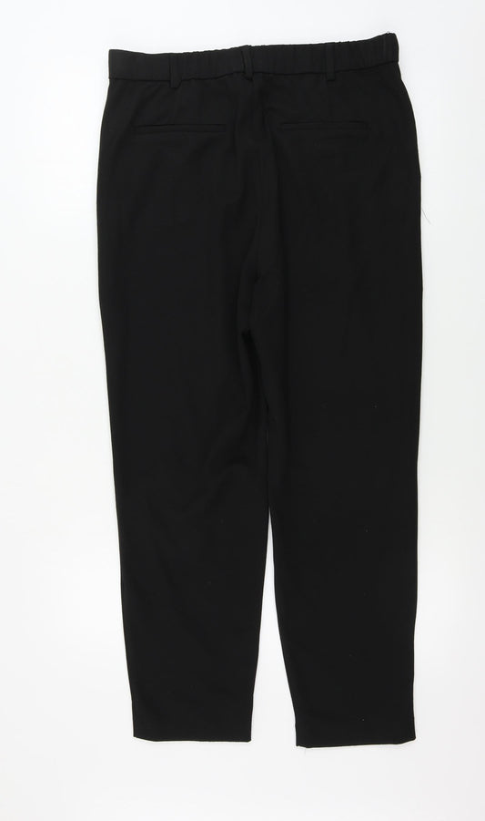 Preworn  Womens Black   Trousers  Size 32 in L26 in