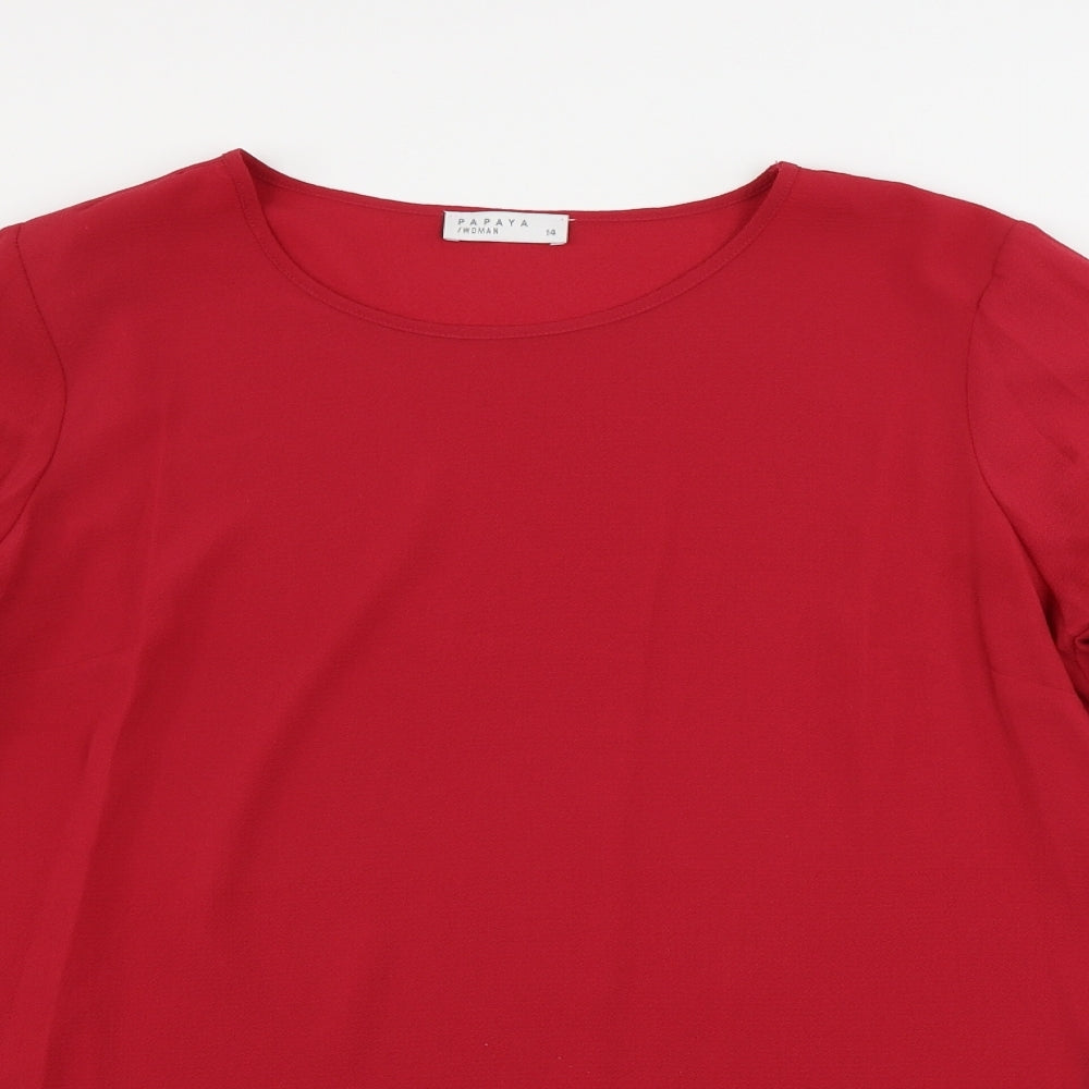 Papaya  Womens Pink   A-Line  Size 14