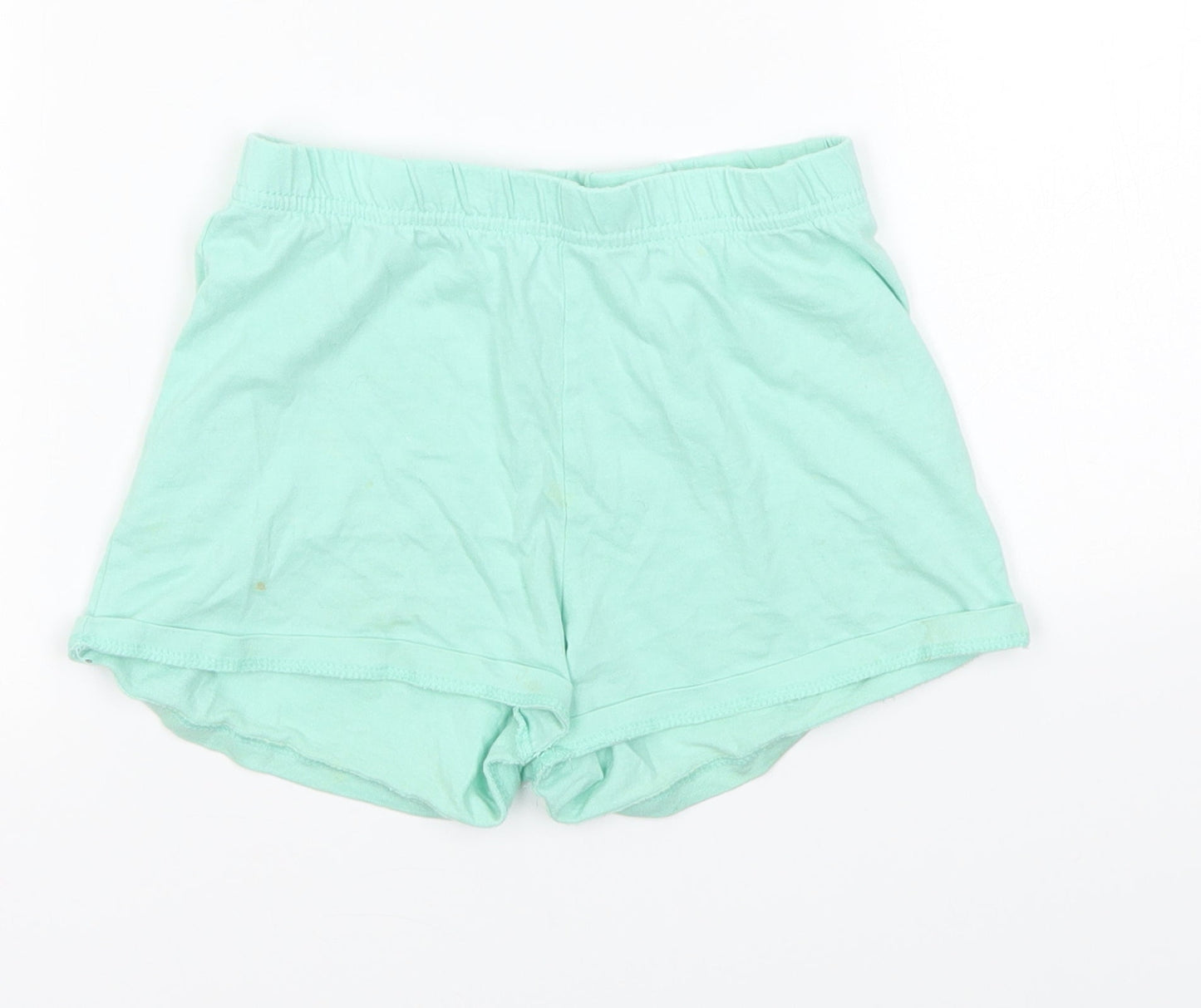 George Girls Green Solid  Capri Pyjama Pants Size 3-4 Years