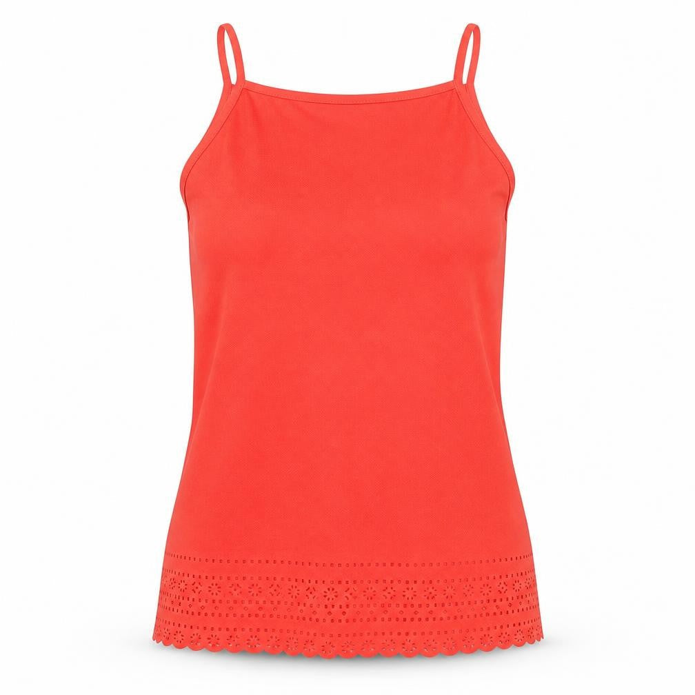 New Look Womens Red   Basic Tank Size 8
