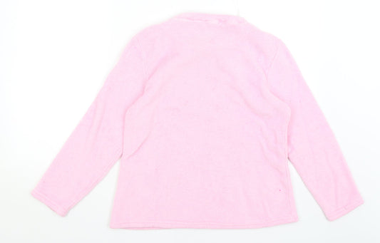 Unicorn Dreams Womens Pink   Pullover Jumper Size M