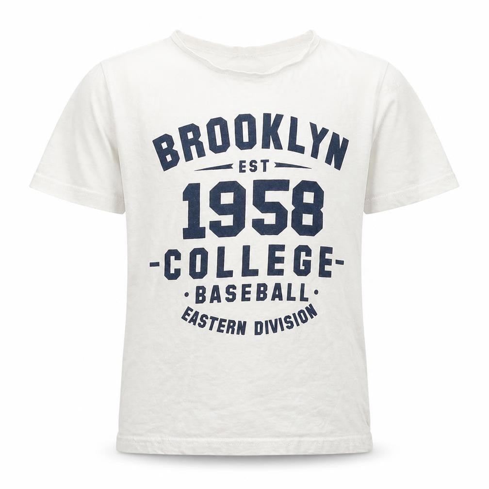 George Boys White   Basic T-Shirt Size 8-9 Years