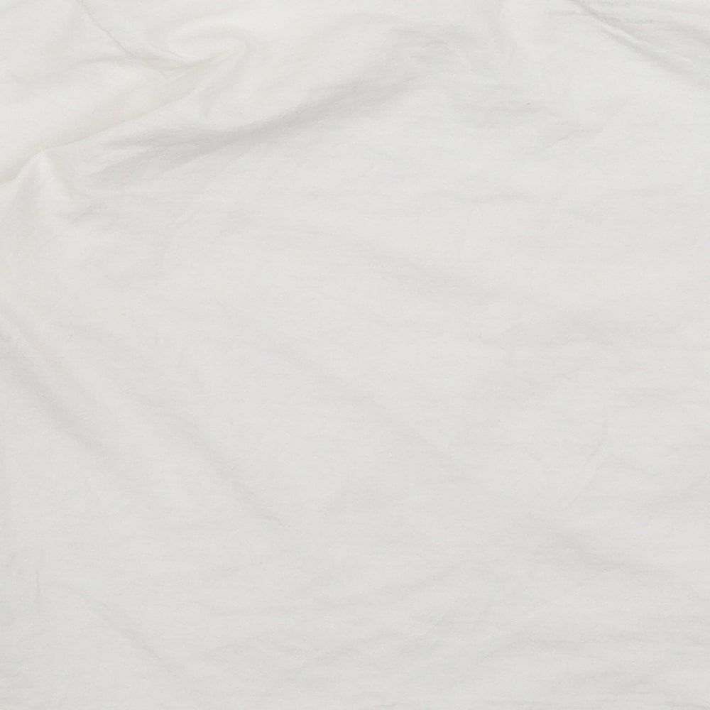 Primark Girls White   Basic T-Shirt Size 6-7 Years