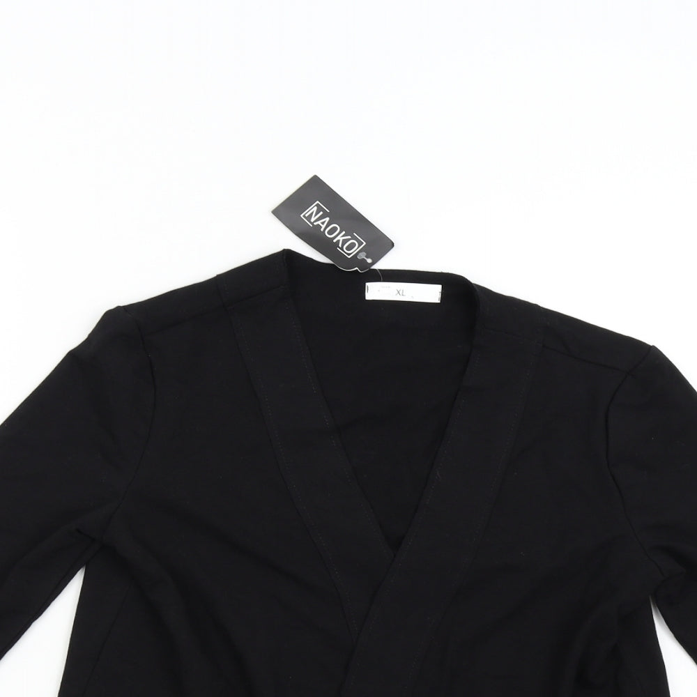 Noko Womens Black   Jacket  Size XL
