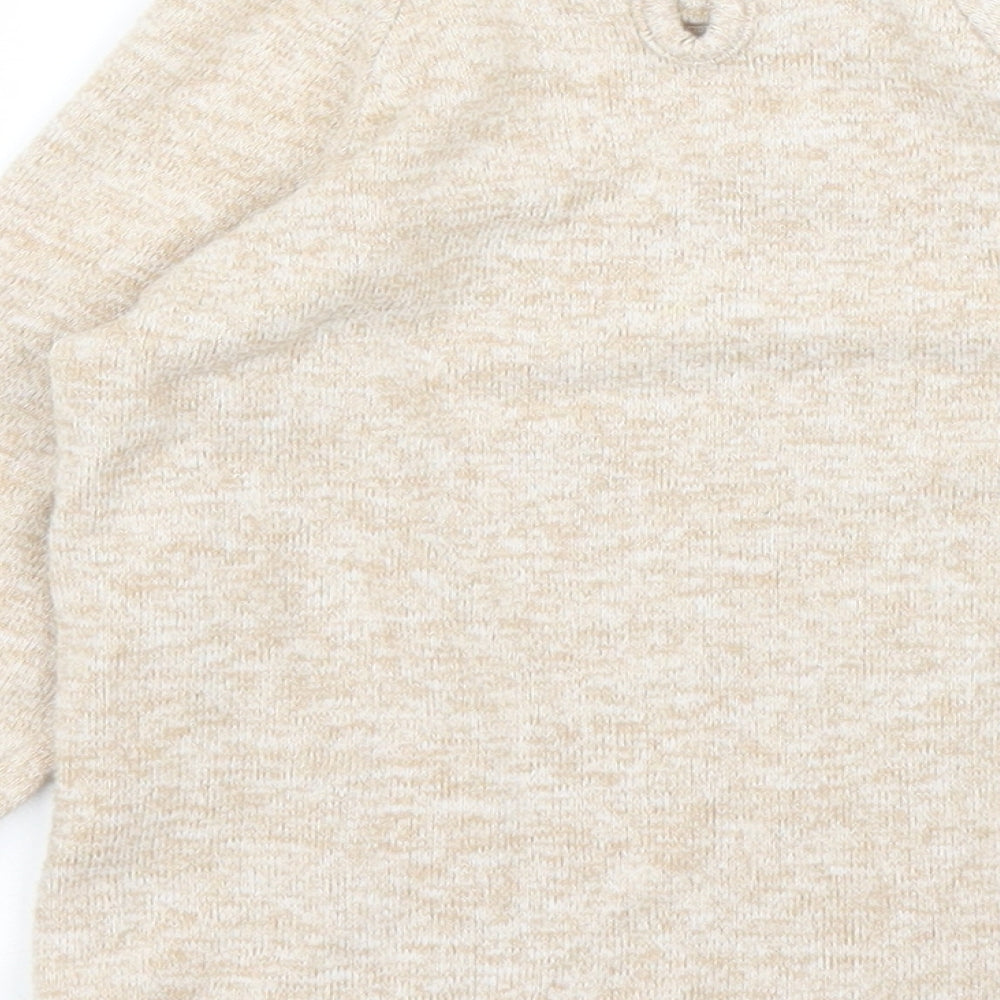 George Girls Beige   Pullover Jumper Size 2 Years