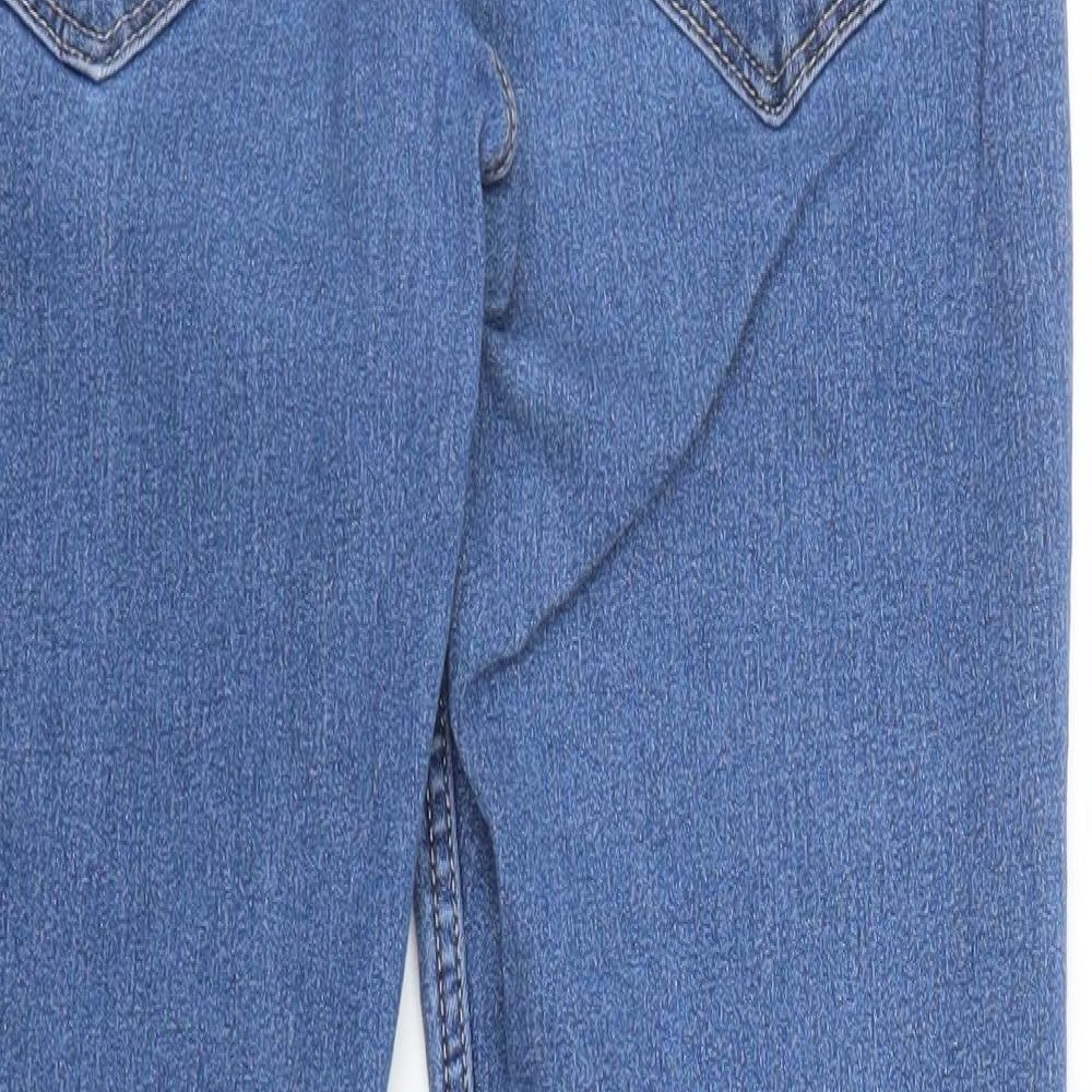 Preworn Womens Blue  Denim Skinny Jeans Size 31 in L28 in